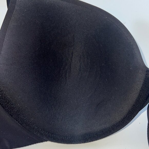 Soma Bra Womens 36D Black Nylon Spandex Full Coverage Adjustable Straps - Picture 5 of 8